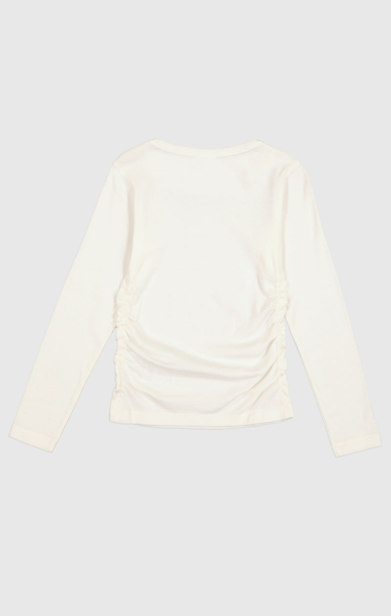 Girls  Crimped Long Sleeve T-Shirt