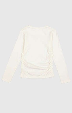 Girls  Crimped Long Sleeve T-Shirt