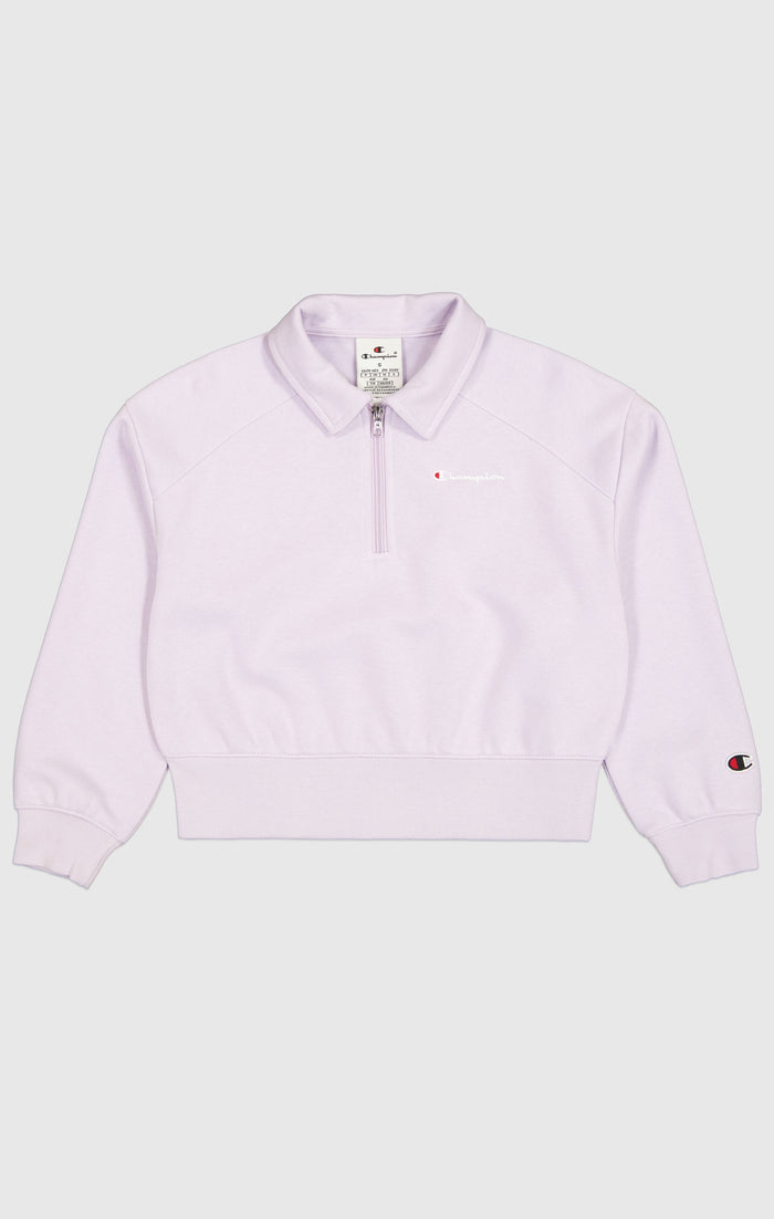 Girls Half Zip Sweatshirt