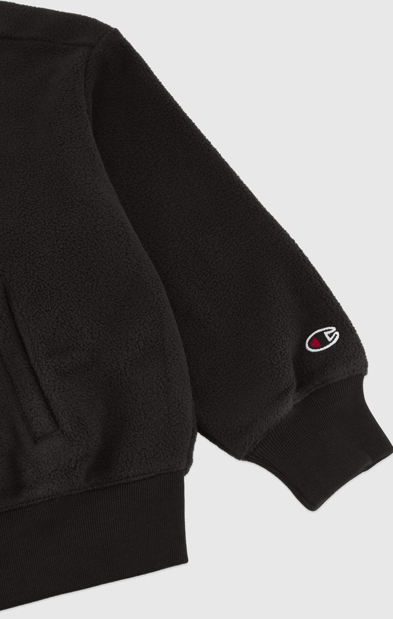 Girls Full Zip Polar Fleece Sweatshirt