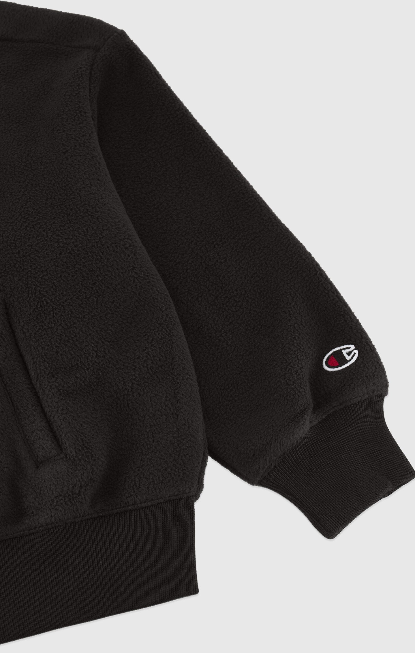 Jacke aus Polar Fleece-Stoff mit durchgehendem Reißverschluss