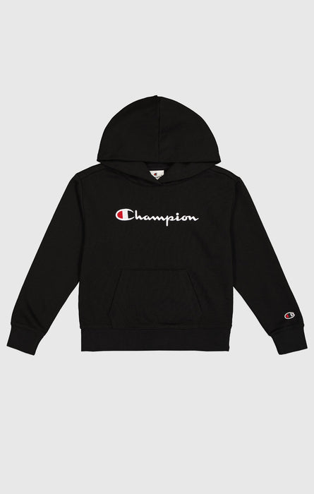 Girls' Ultra-Lightweight Hoodie with Large Embroidered Logo