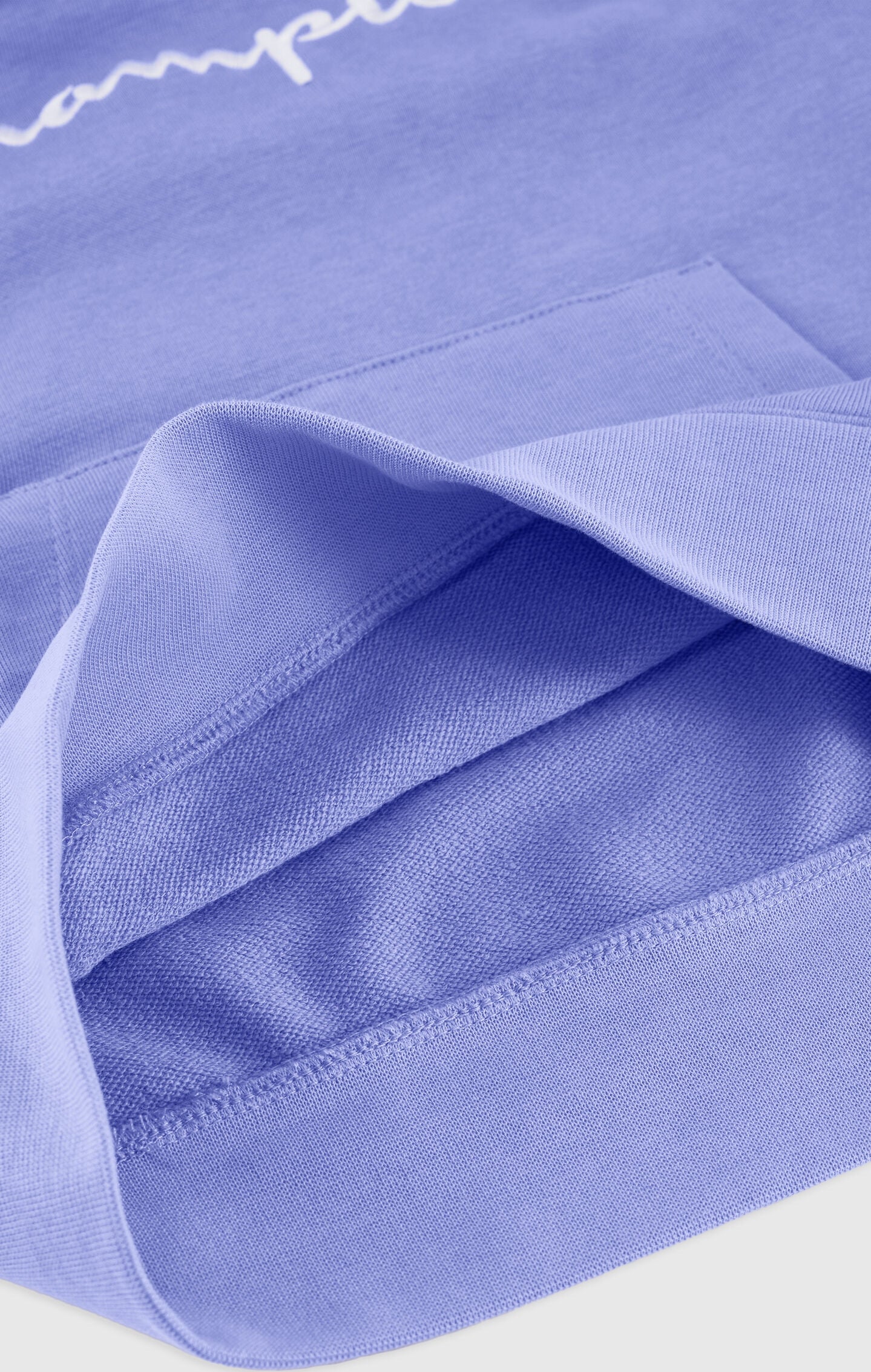 Girls' Ultra-Lightweight Hoodie with Large Embroidered Logo