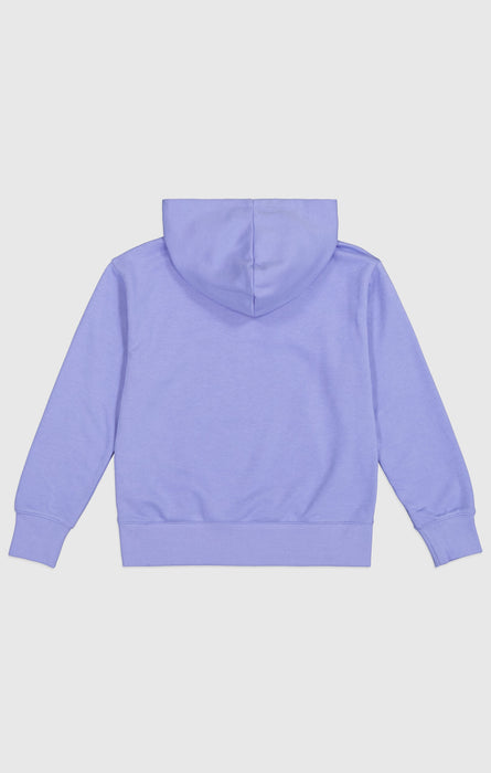 Girls' Ultra-Lightweight Hoodie with Large Embroidered Logo