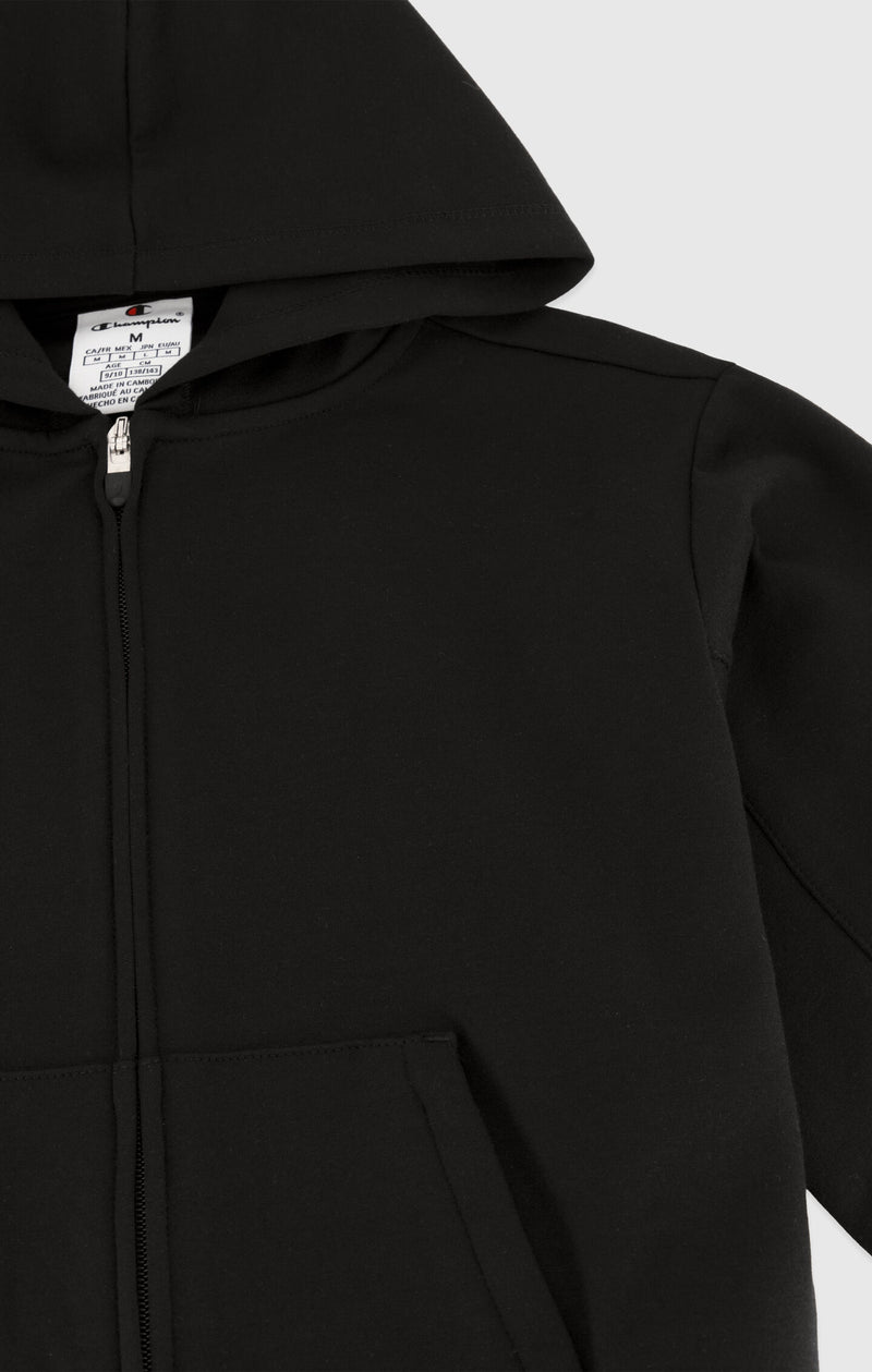 Felpa Bambina con Cappuccio e Zip C-Tech Kids