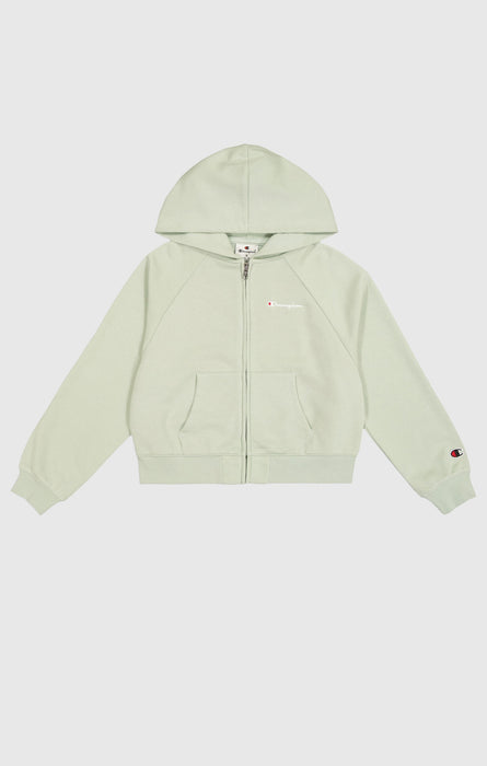 Girls' Lightweight Boxy Icons Full-Zip Hoodie