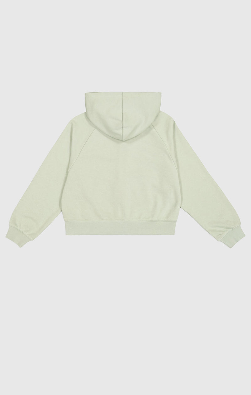 Sweat à Capuche Zippé Léger Coupe Boxy Icons Fille