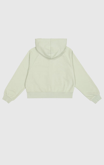 Girls' Lightweight Boxy Icons Full-Zip Hoodie