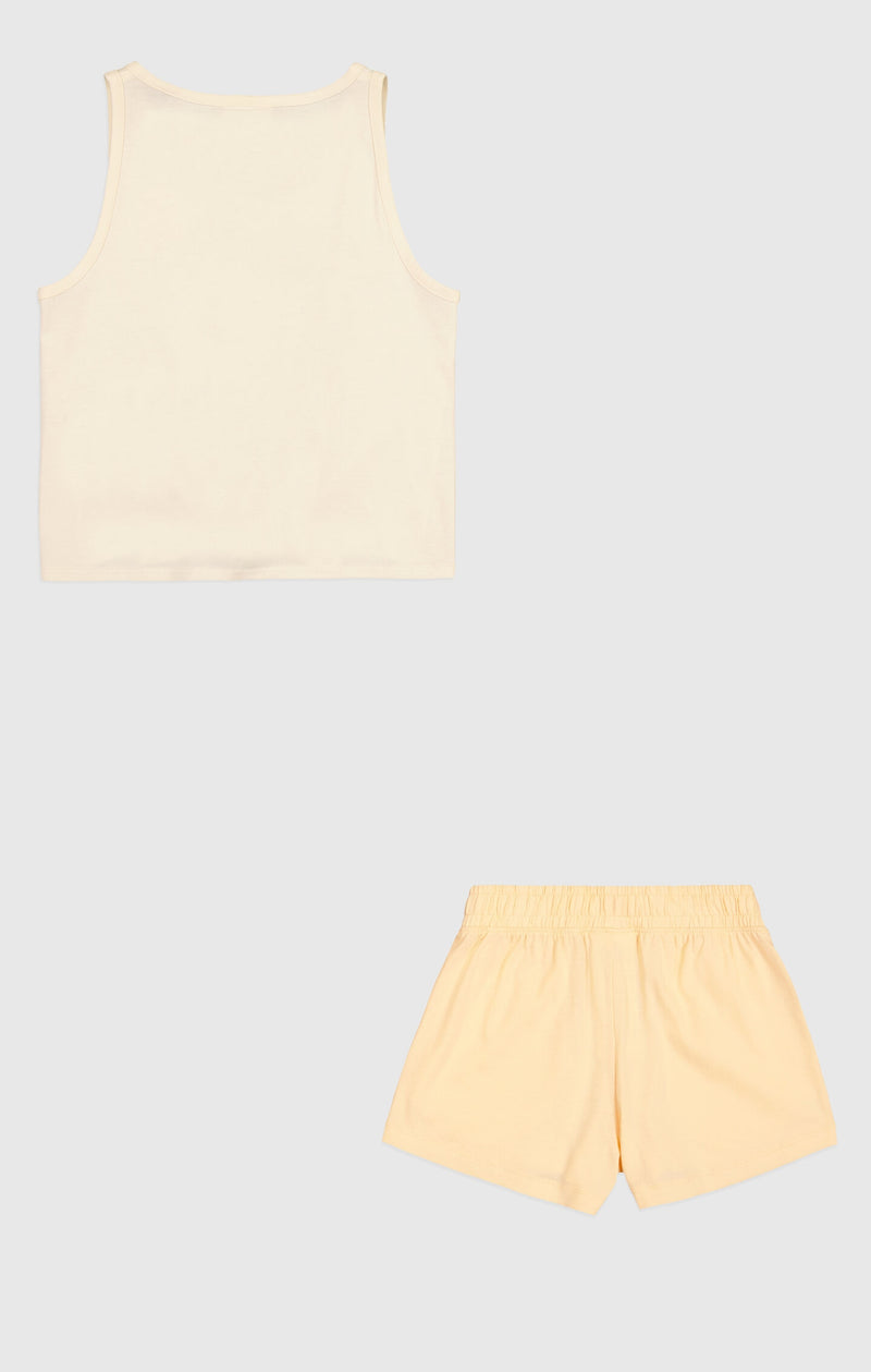 Set canotta + shorts Icons bambina