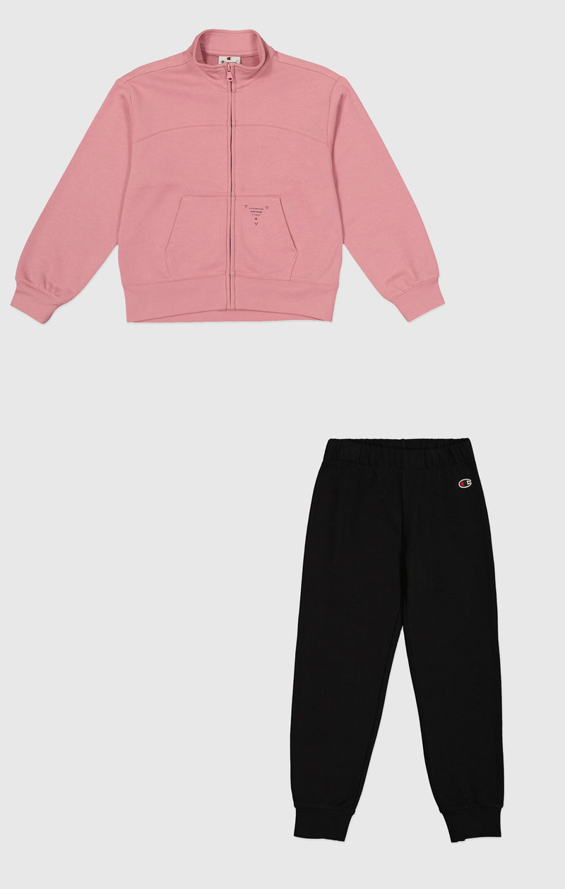 Girls' Ultra Light Zip Up Sweatsuit