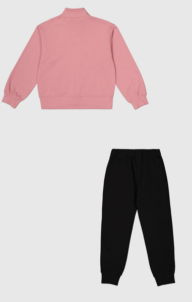 Girls' Ultra Light Zip Up Sweatsuit