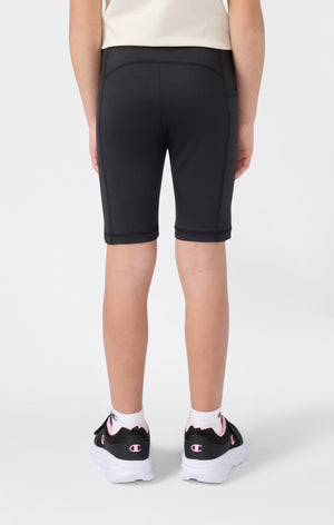 Girls' Stretch Fitted Shorts C-Tech
