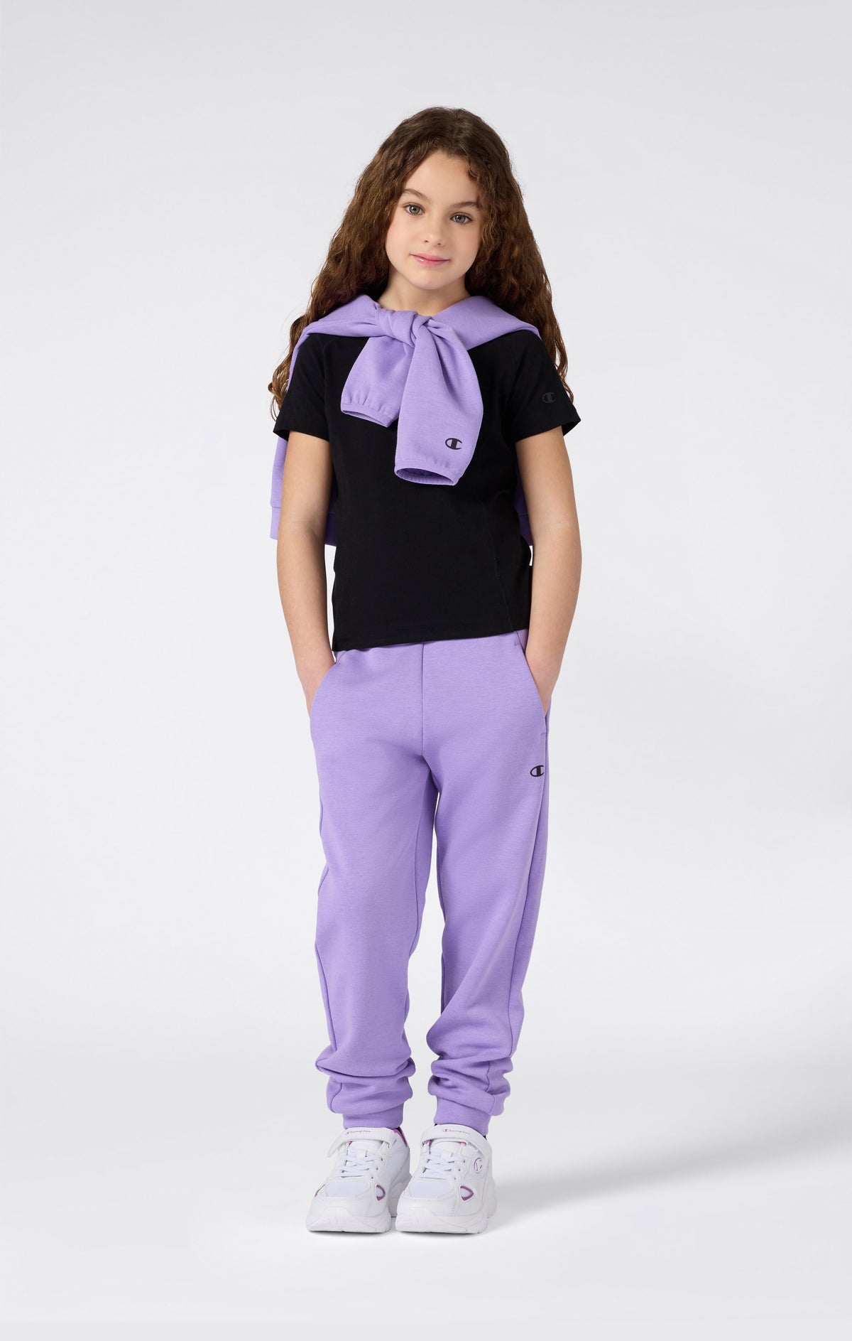 Girls' X Pro Interlock Cuffed Pants C-Tech lilac c-tech | Champion ...