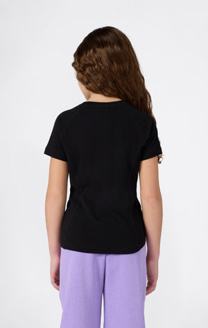 Mädchen Stretch Baumwolljersey T-Shirt C-Tech