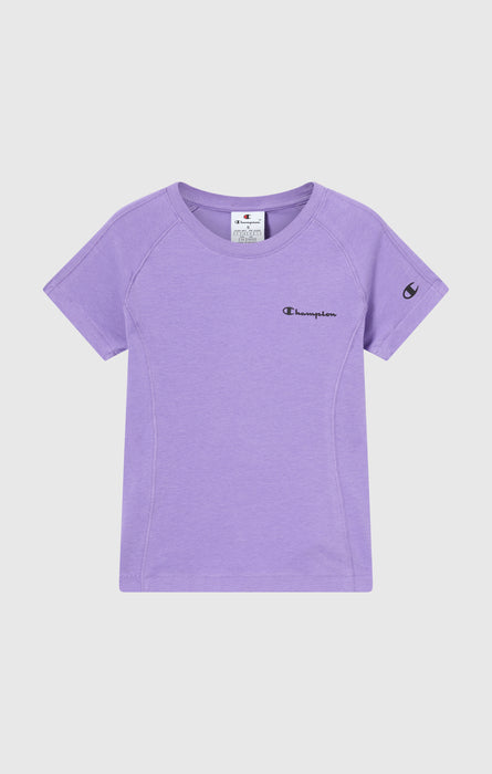 Girls' Cotton Stretch Jersey T-Shirt C-Tech