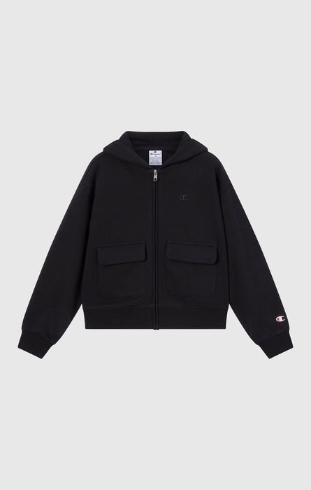 Kapuzensweatshirt Mit Durchgehendem Reißverschluss Und Angerautem Innenmaterial Icons Mädchen