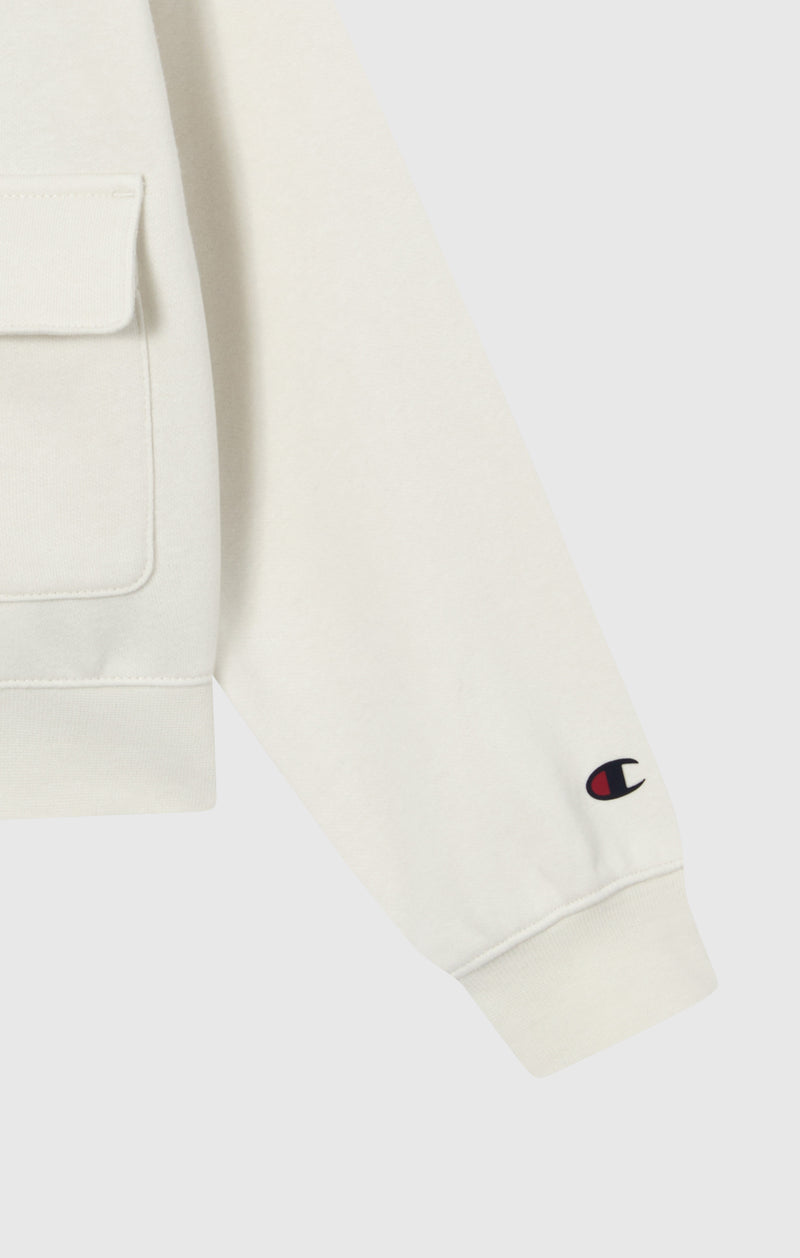 Girls’ Hooded Full Zip Fleece Sweatshirt Icons