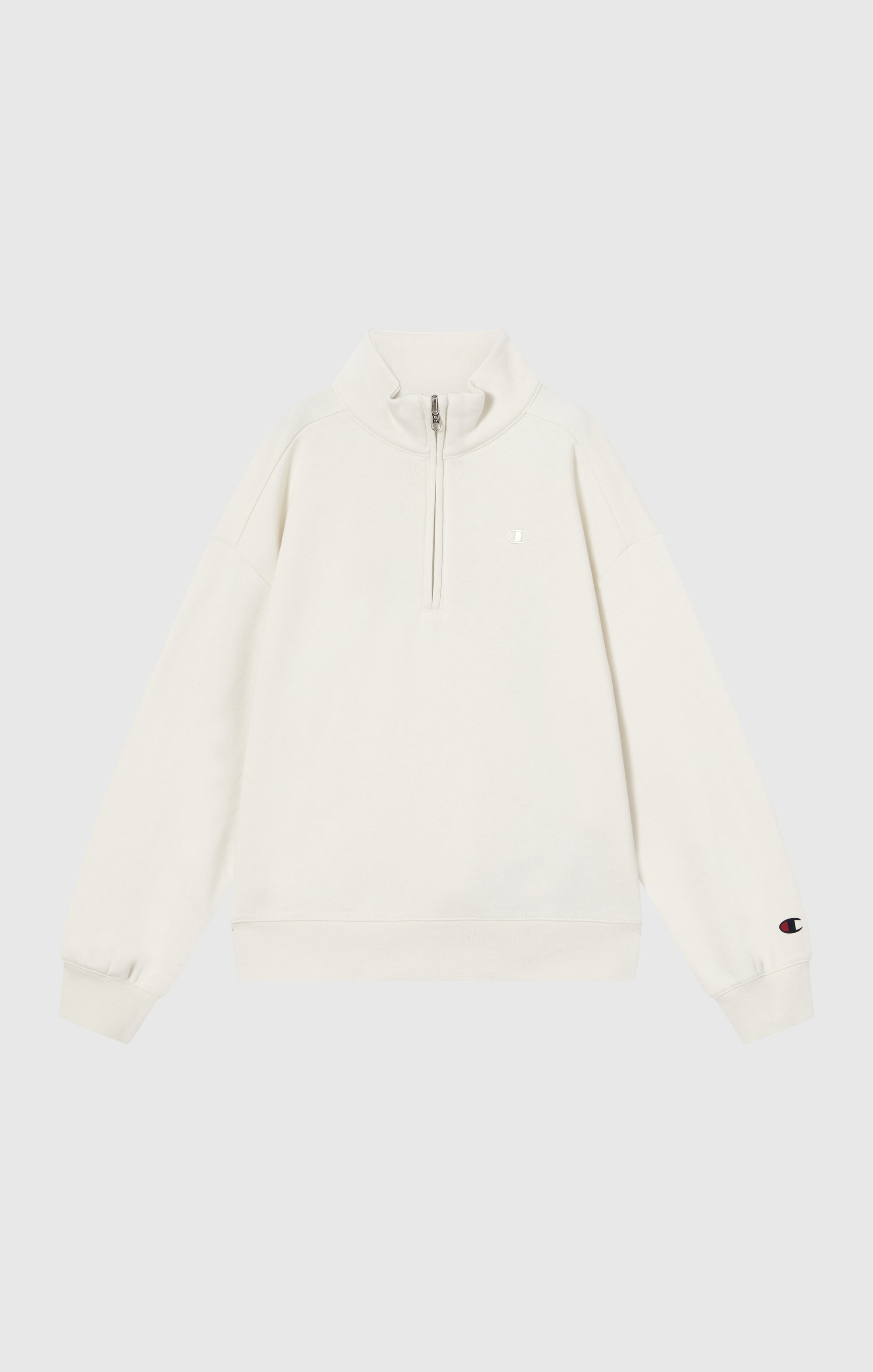 Sweat Demi-Zip À Intérieur Gratté Icons Fille