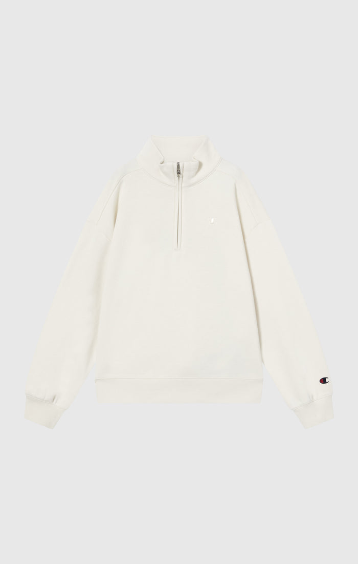Sweat Demi-Zip À Intérieur Gratté Icons Fille