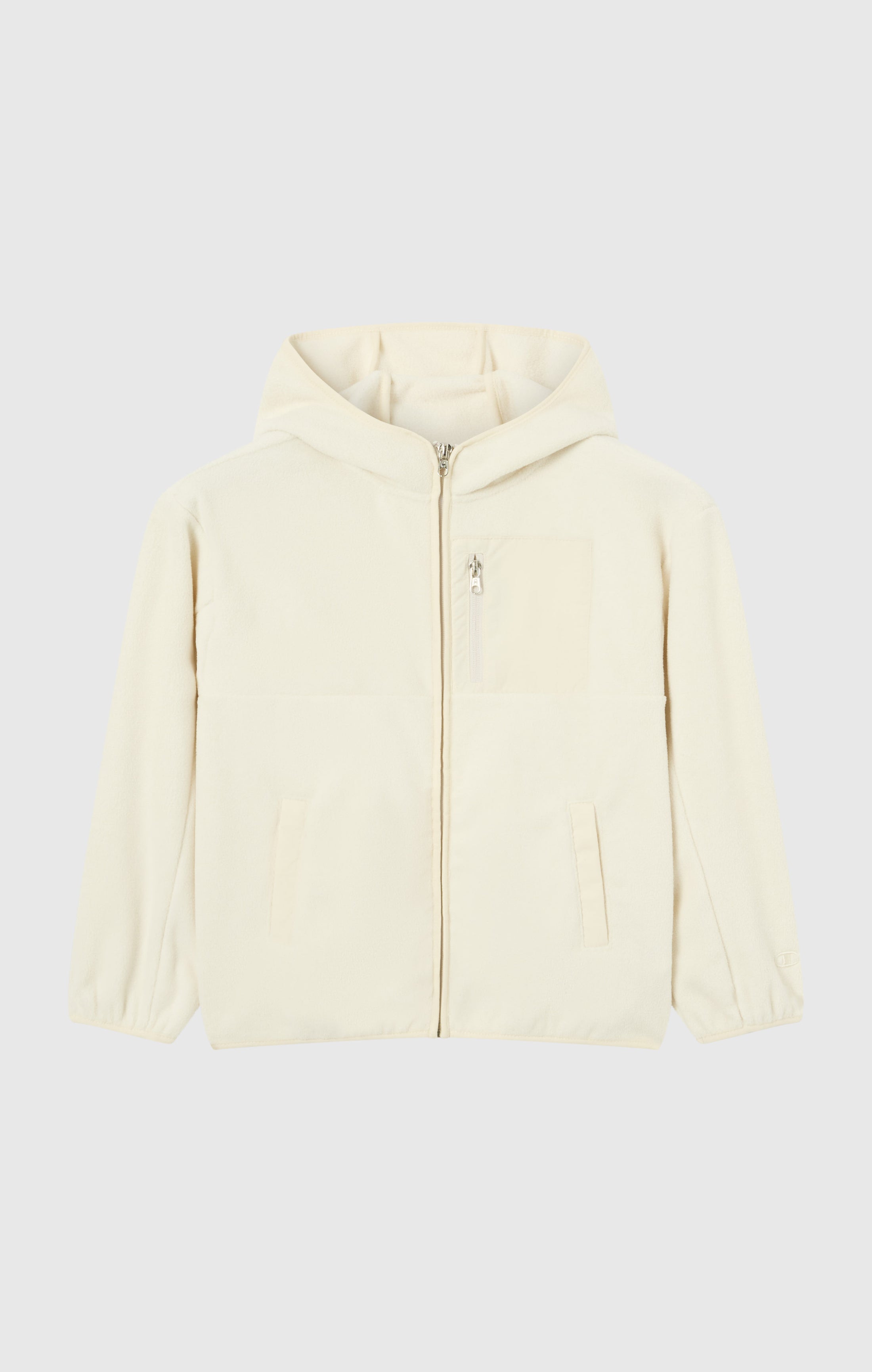 Girls' Full Zip Fleece Polar Hoodie Icons