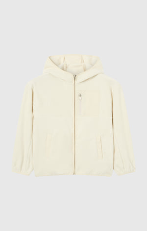 Girls' Full Zip Fleece Polar Hoodie Icons