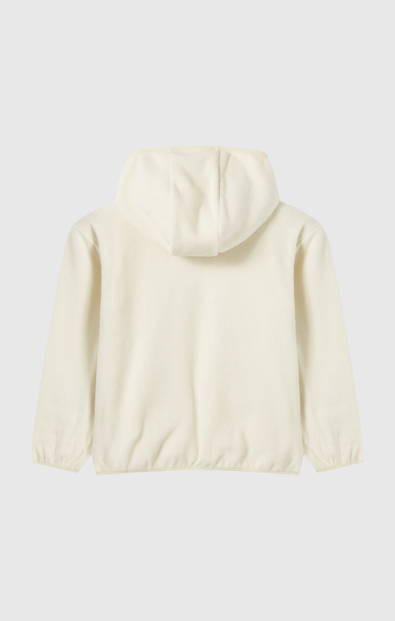 Girls' Full Zip Fleece Polar Hoodie Icons