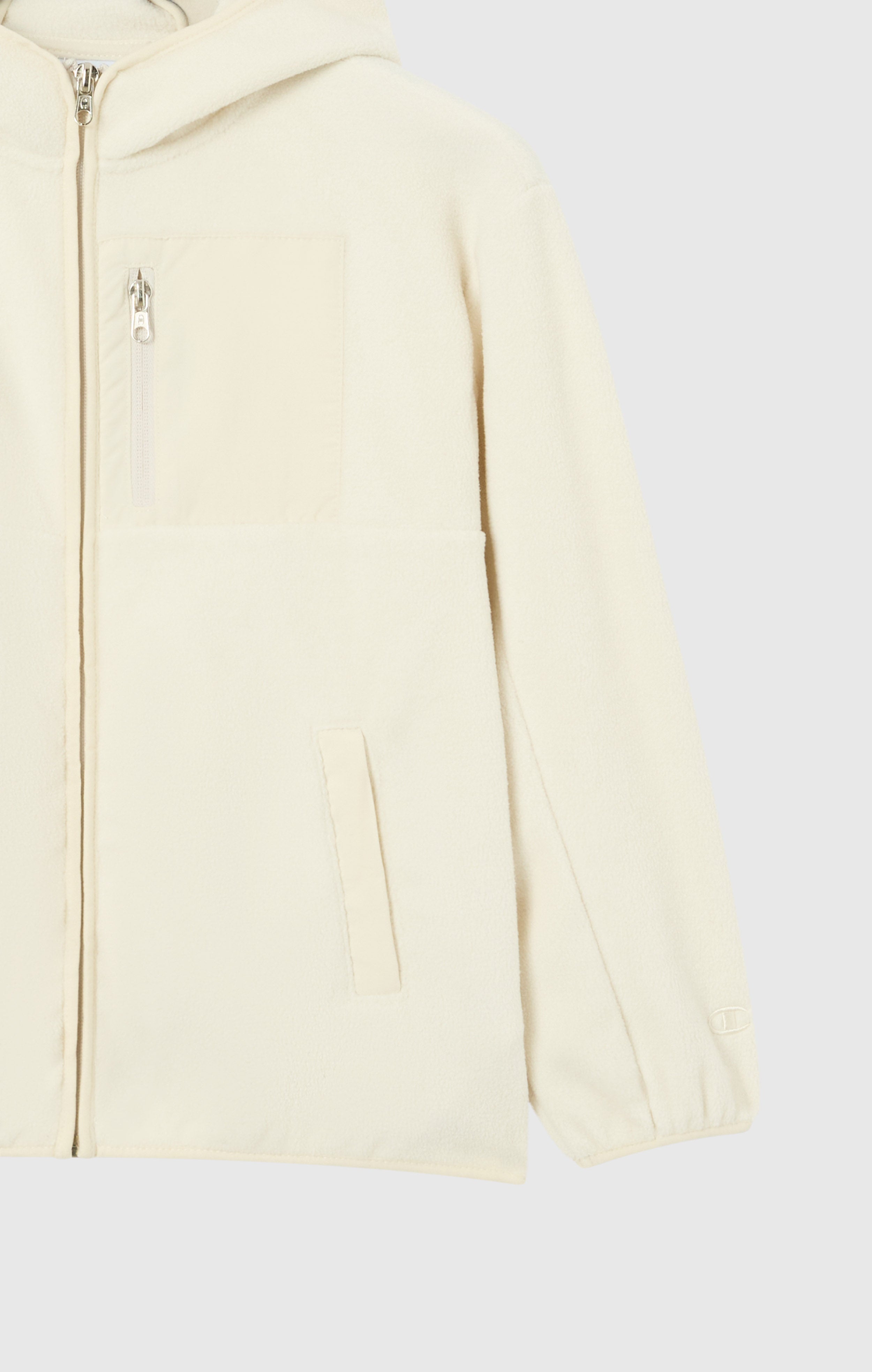 Sweat Polaire Zippé Intégral À Capuche Icons Fille