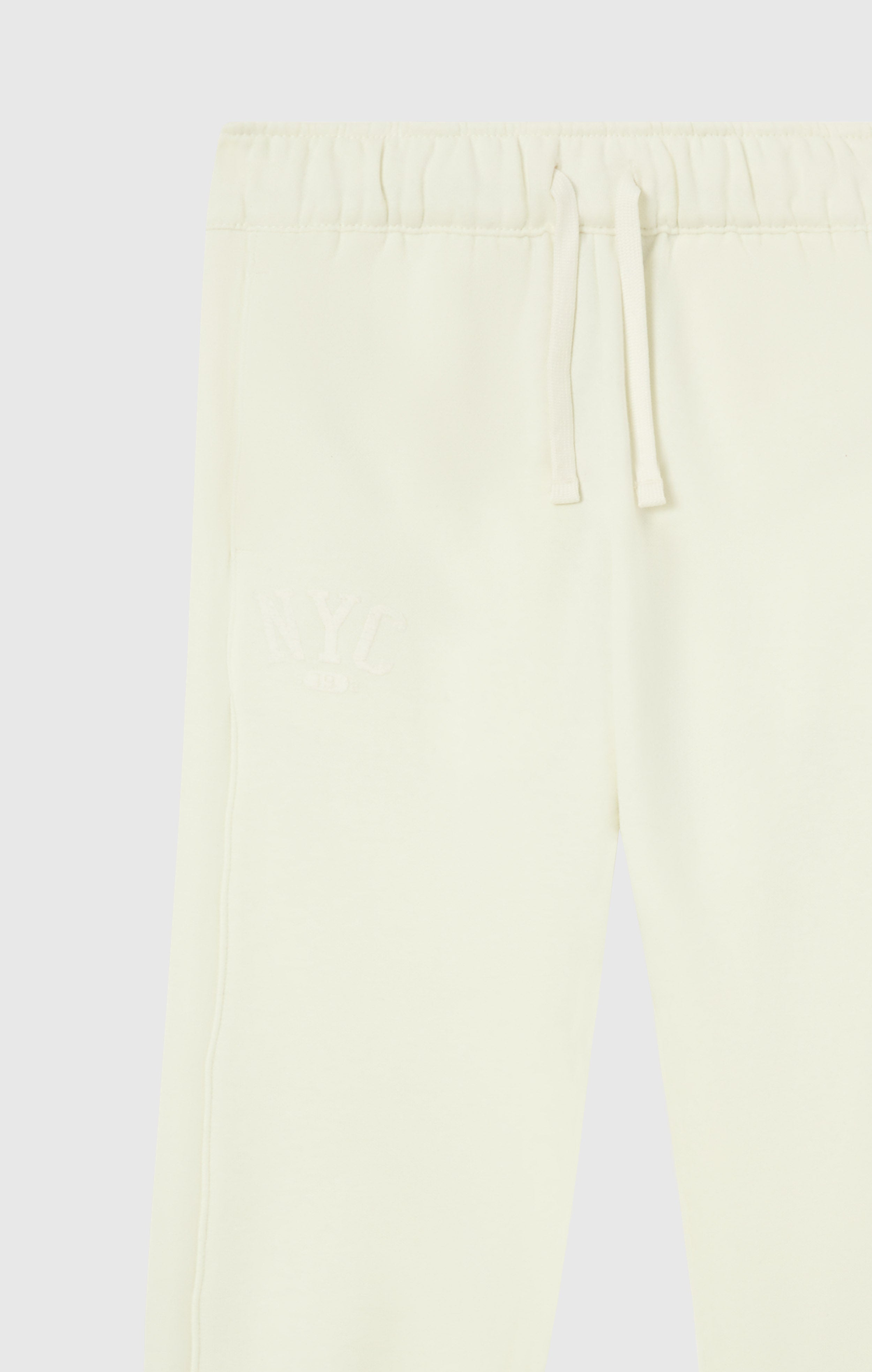 Pantaloni con itnterno felpato e polsini elasticizzati da bambina