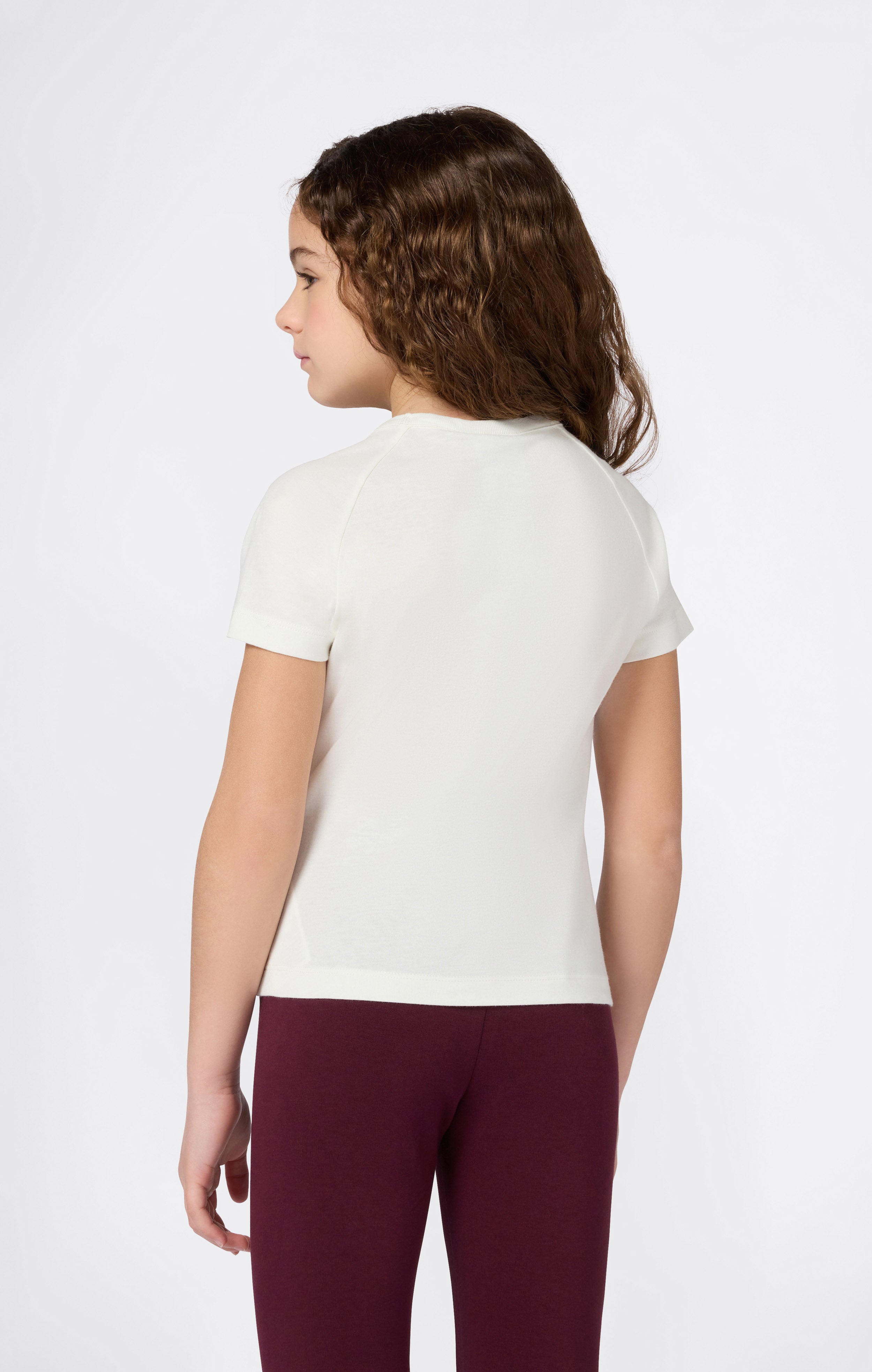 T-Shirt in Cotone da Bambina