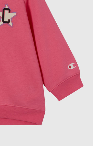 Baby Sweatsuit with Contrast Flared Pants