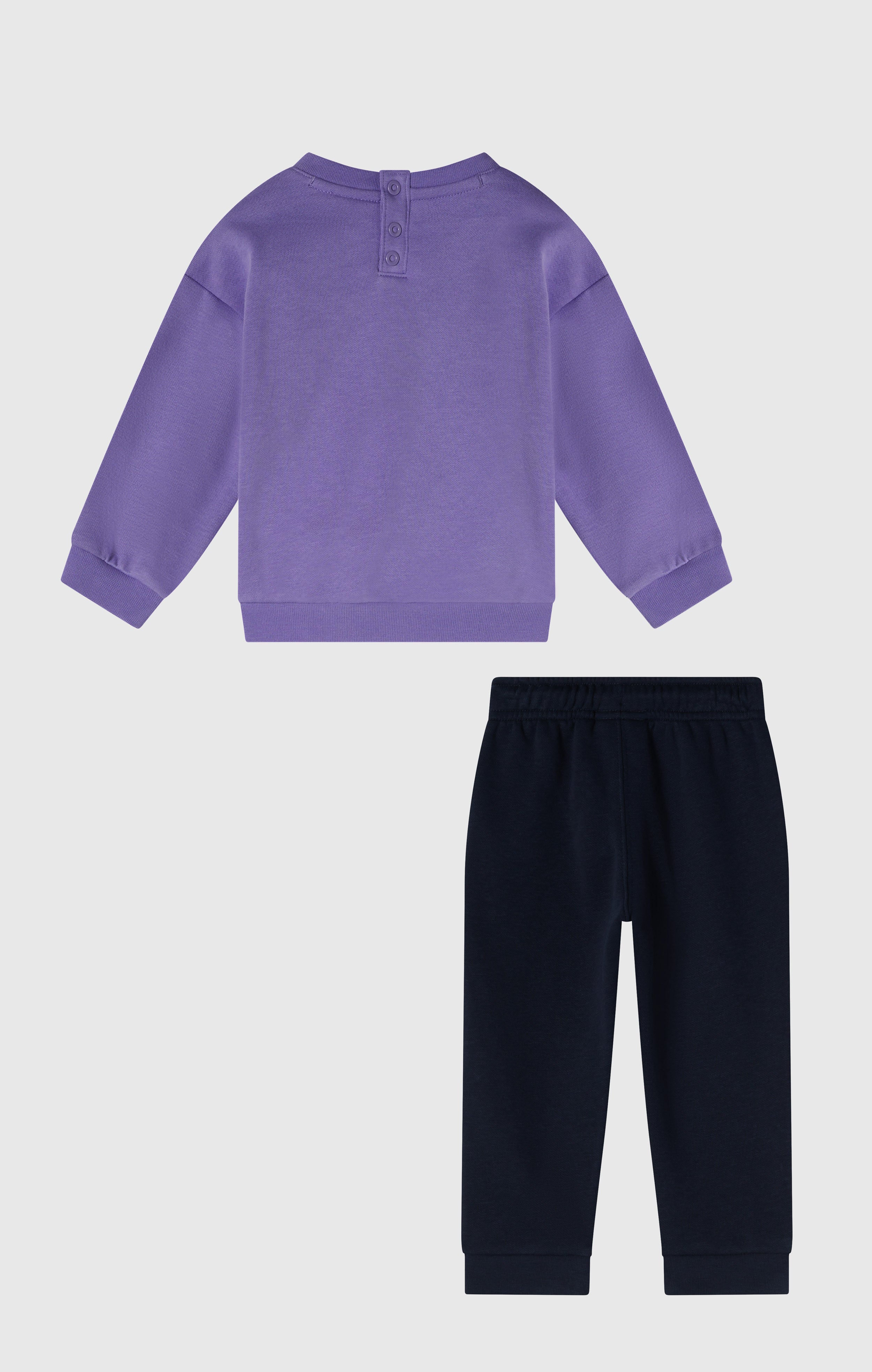 Baby Fleece Sweatsuit with Ribbed Cuffs