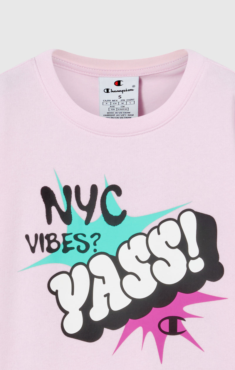 Girls' Fleece Sweatsuit with Graphic