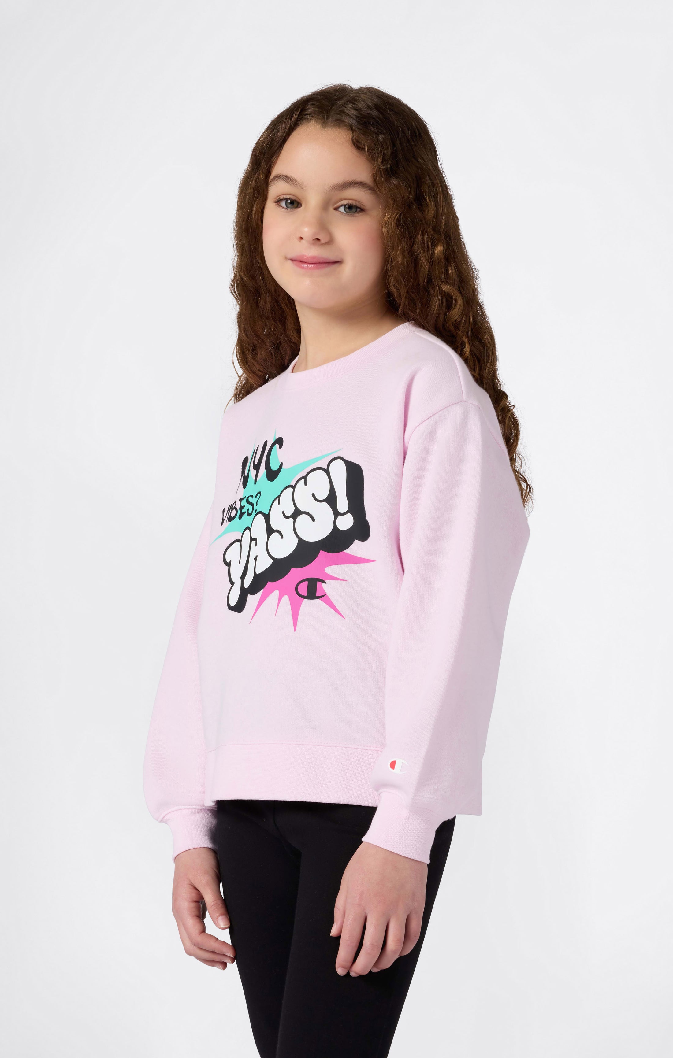 Girls' Fleece Sweatsuit with Graphic