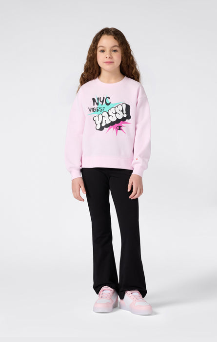 Girls' Fleece Sweatsuit with Graphic