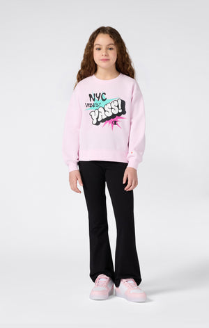 Girls' Fleece Sweatsuit with Graphic