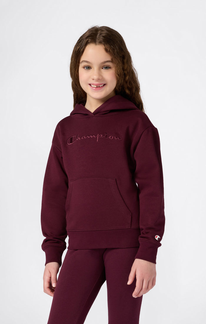 Sweat À Capuche À Intérieur Gratté Avec Grand Logo Brodé Icons Fille