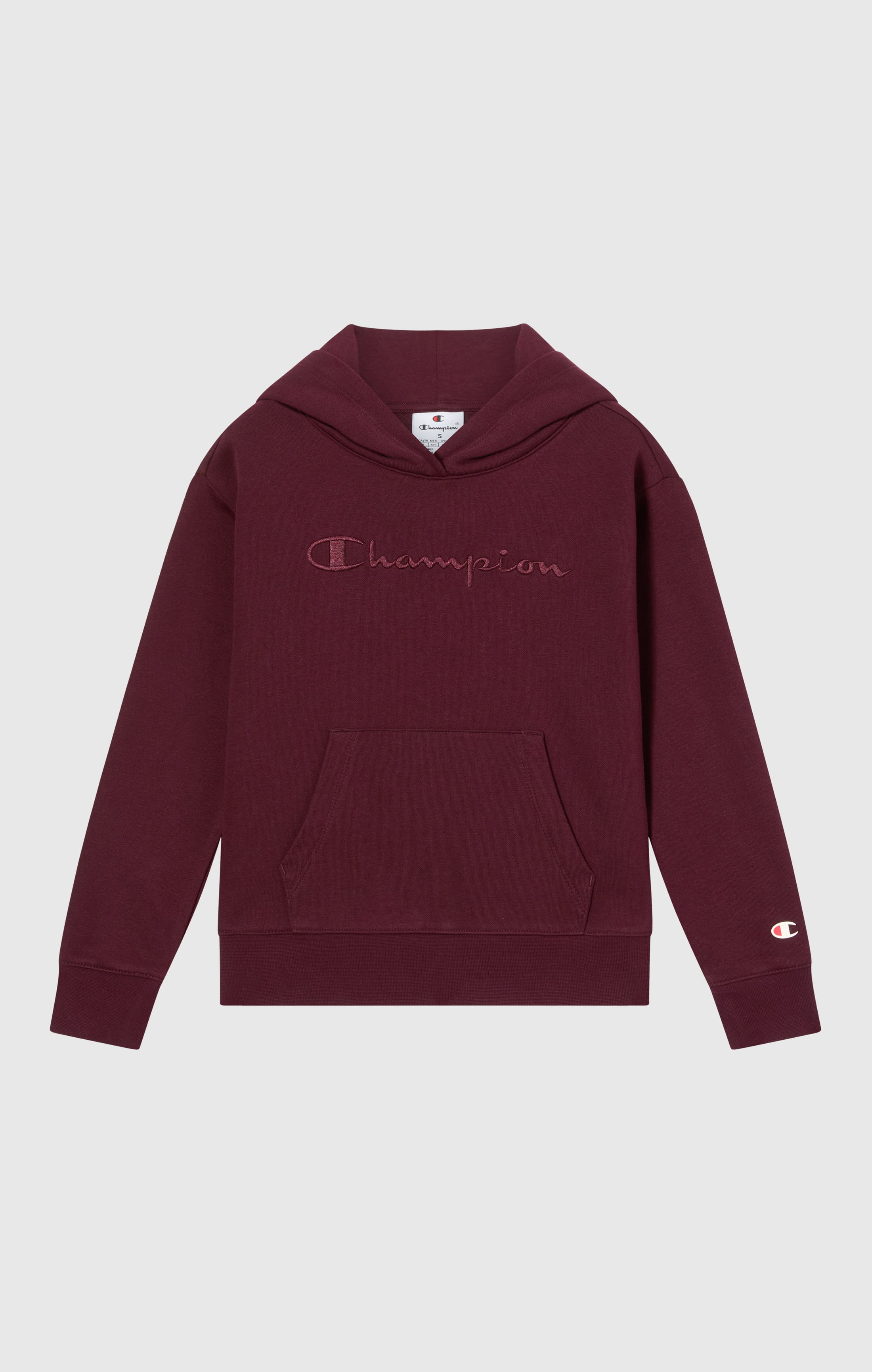 Sweat À Capuche À Intérieur Gratté Avec Grand Logo Brodé Icons Fille