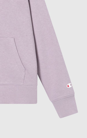 Kapuzenpullover Mit Angerautem Innenmaterial Und Großem Gesticktem Logo Icons Mädchen