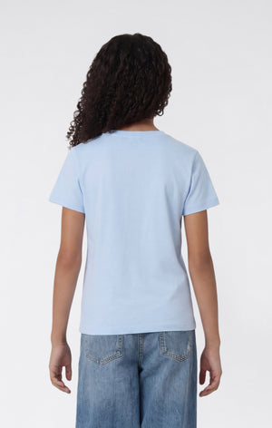 T-shirt Col Rond Slim Fit Filles Icons