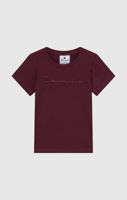 Girls' Crewneck T-shirt Slim Fit Icons