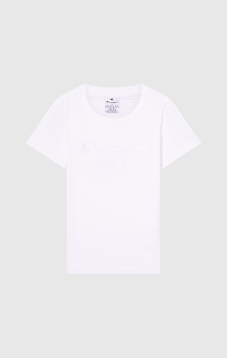 Girls' Crewneck T-shirt Slim Fit Icons