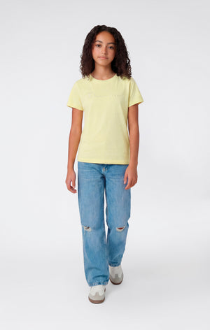 T-shirt Girocollo Slim Fit Bambina Icons