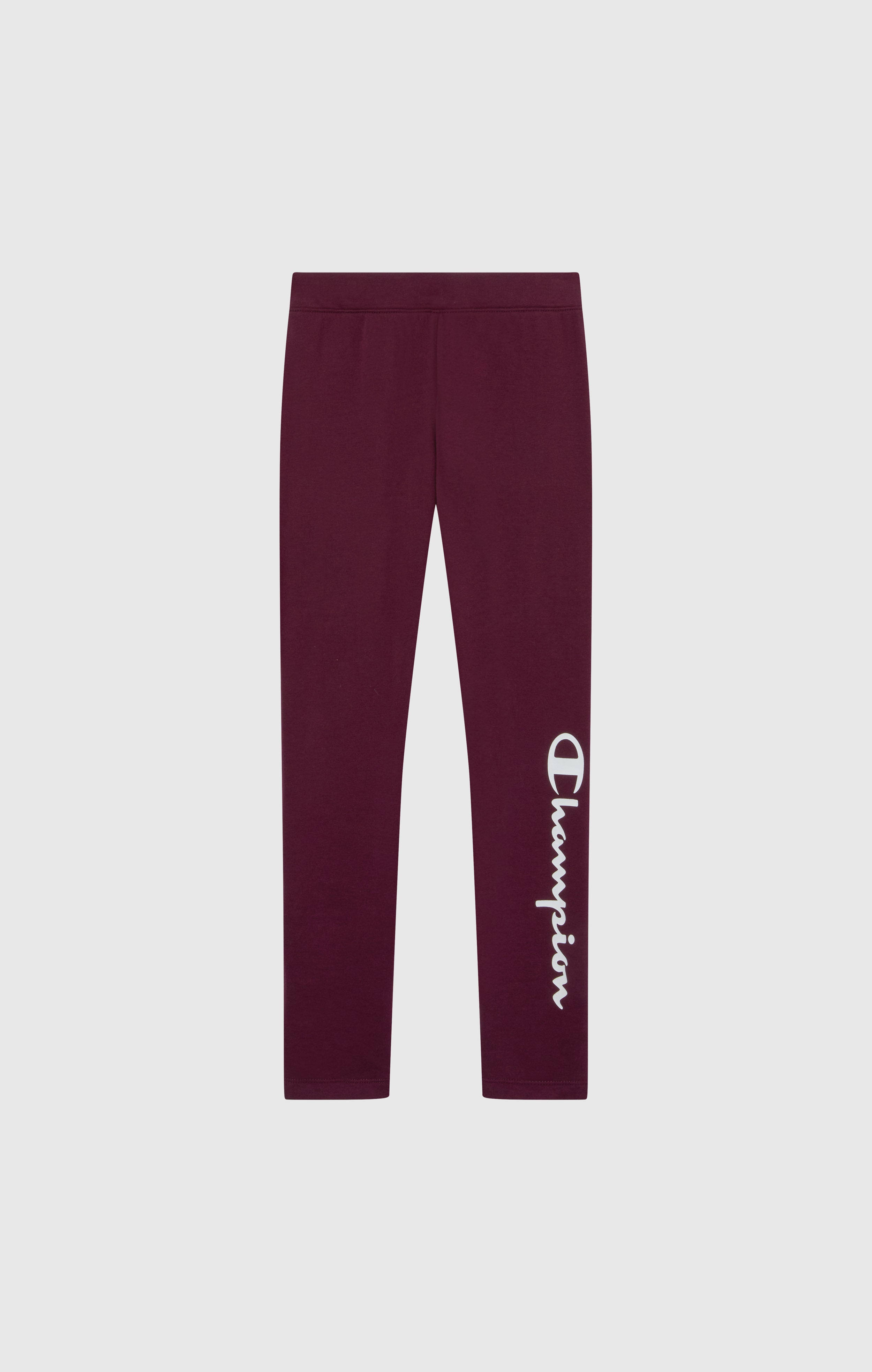 Leggings aus Fleece mit Angerautem Innenmaterial für Mädchen mit Script-Logo
