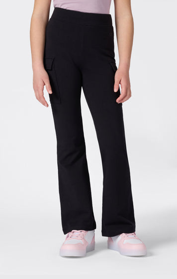 Leggings Filles Évasés Cargo C-Tech