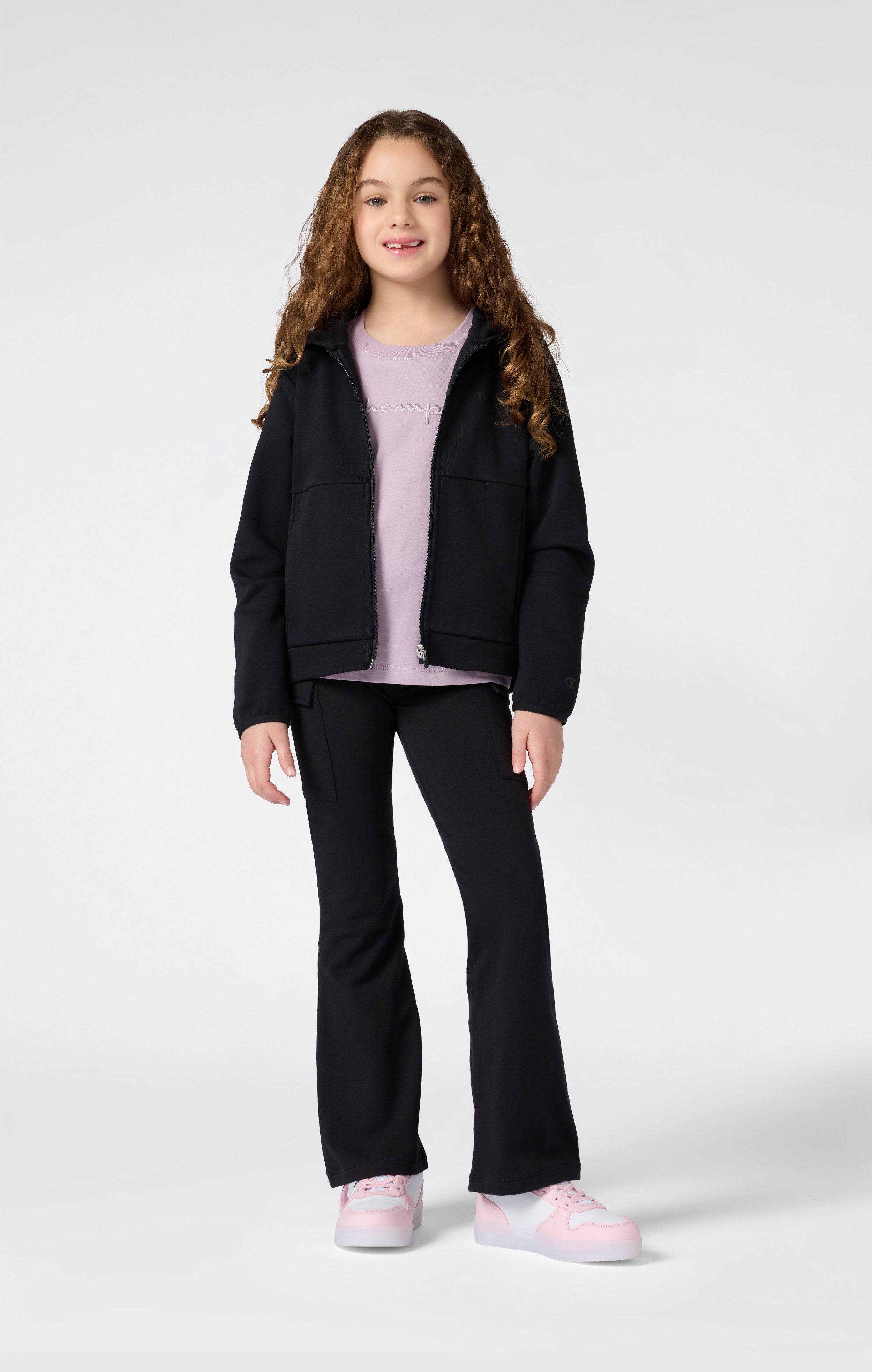 Mädchen Schlag Cargo Leggings C-Tech