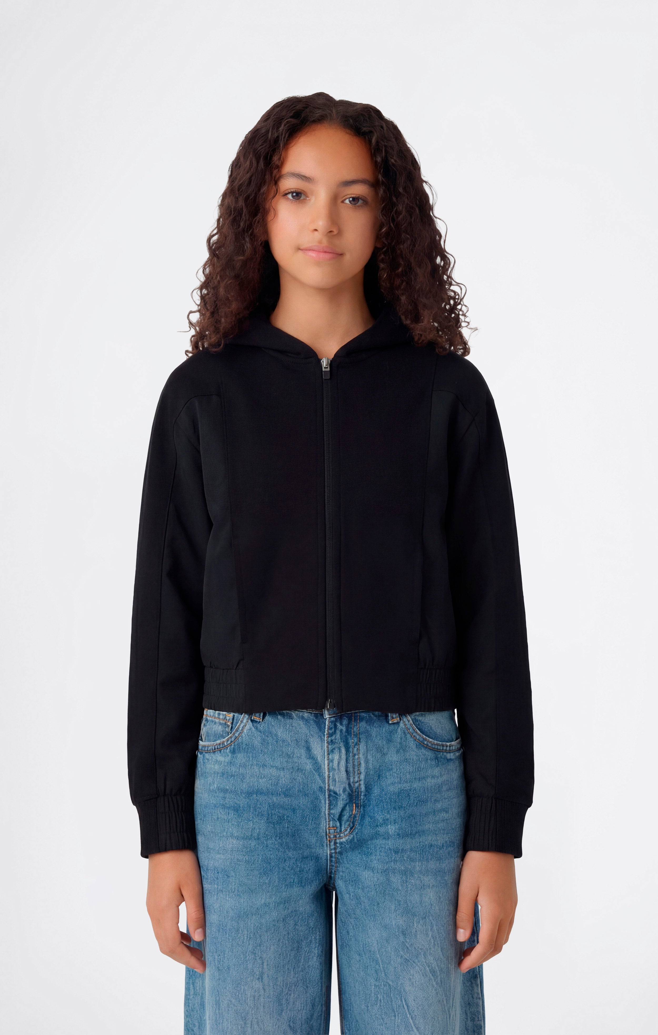 Girls’ C-Tech Full Zip Hooded Sweatshirt