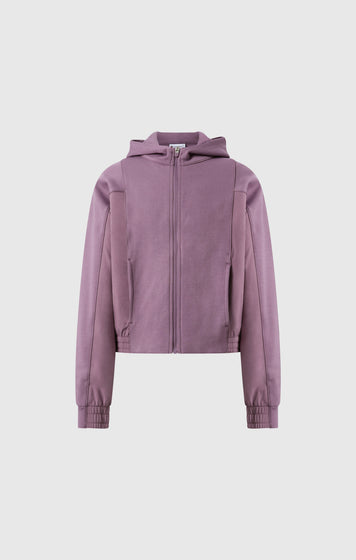 C-Tech Mädchen Full-Zip Kapuzen-Sweatshirt