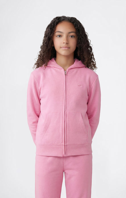 Girls’ Lightweight Full Zip Hooded Sweatshirt Icons