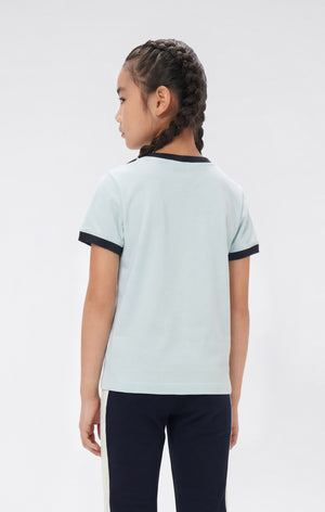 T-Shirt con Grafica da Bambina Icons