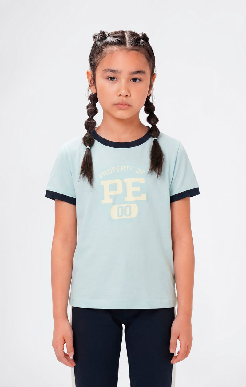 Mädchen T-Shirt mit Grafik Icons